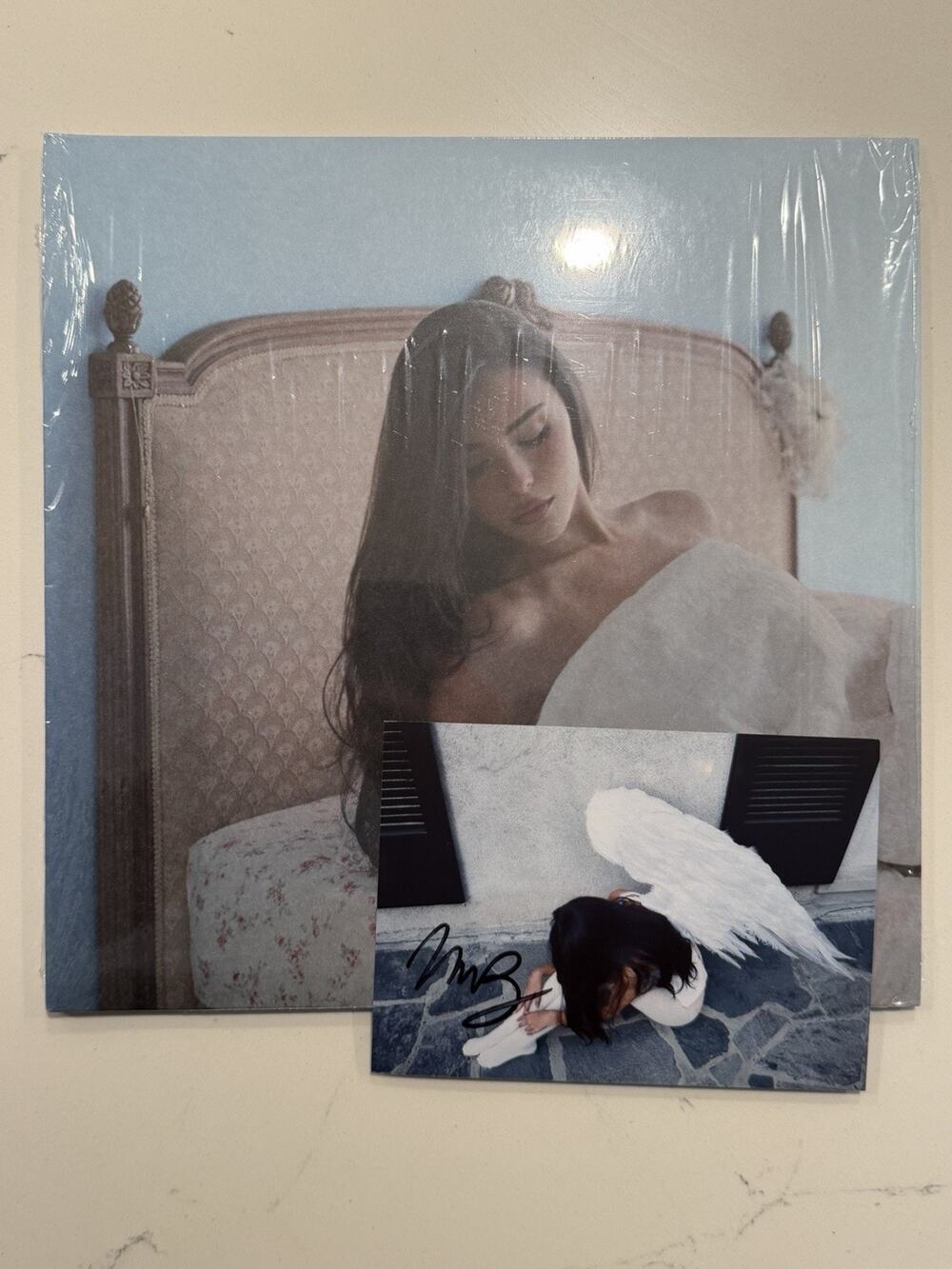 Signed Insert - Madison Beer Alternate Cover D2C Dusty Blue Locket Vinyl #1
